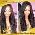 Wholesale 6A Unprocessed Brazilian Remy Full Lace 100 Percent Human Hair Wigs For Black Woman